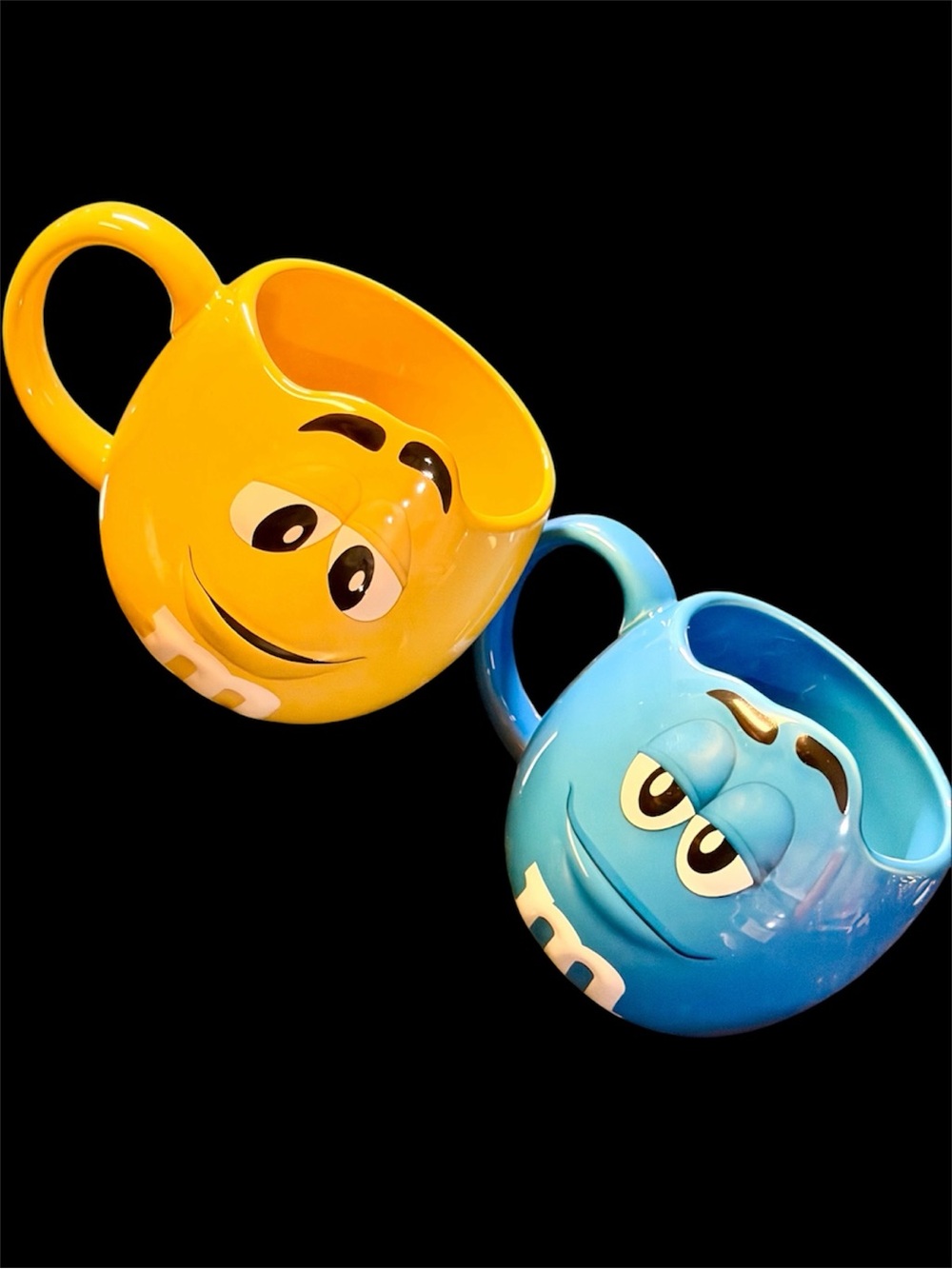 M&M'S Blue Character 3D Sculpted Ceramic Mug Extra Large 24 oz 2023 Mars - Picture 5 of 5